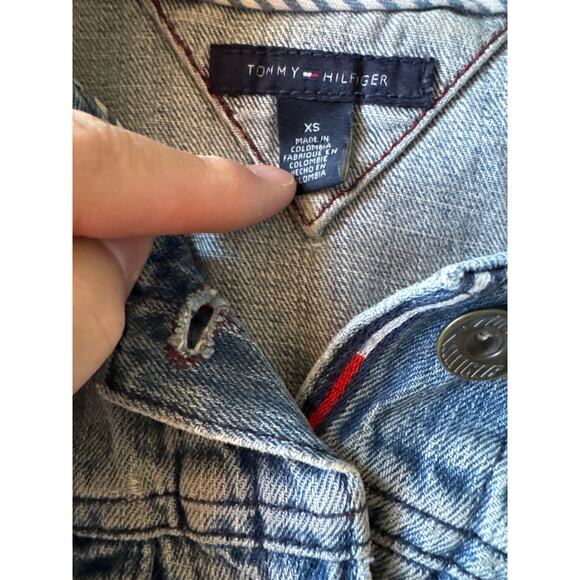 Tommy Hilfiger XS Women’s Blue Denim Jacket - Picture 2 of 8